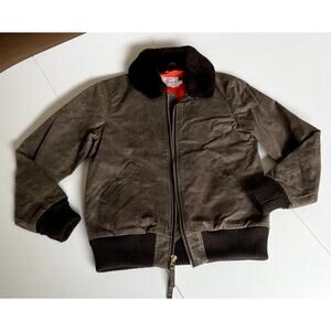 Dehen 1920 Flyer's Club Jacket - Waxed Canvas Men Small